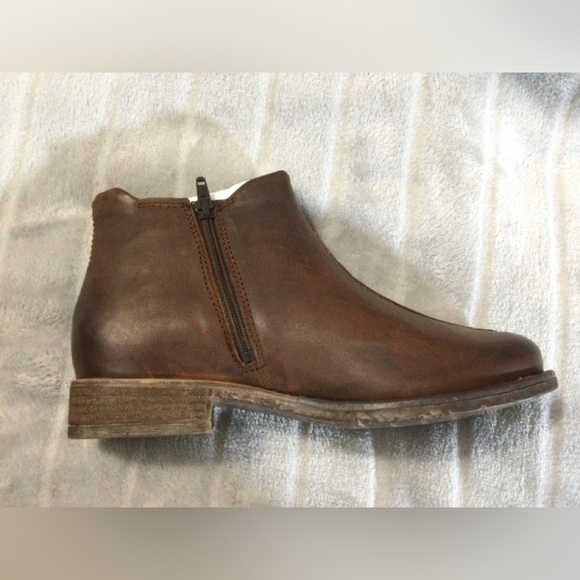 Josef Seibel Brown Leather Ankle Boots EU 36 US 5 to 5.5 - Picture 9 of 12